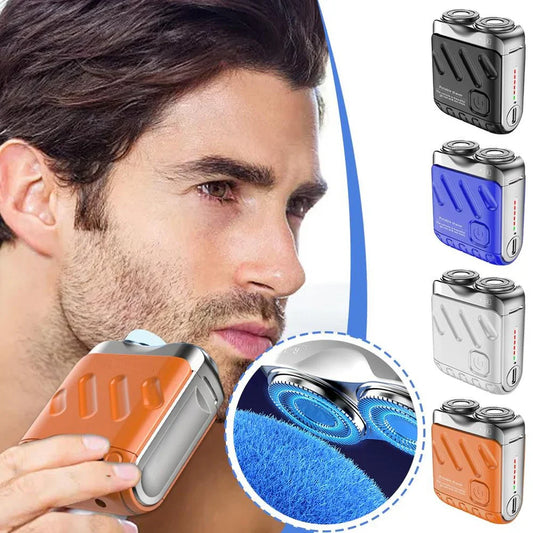 Novashave® - Portable Rotary Dual Ring Electric Shaver