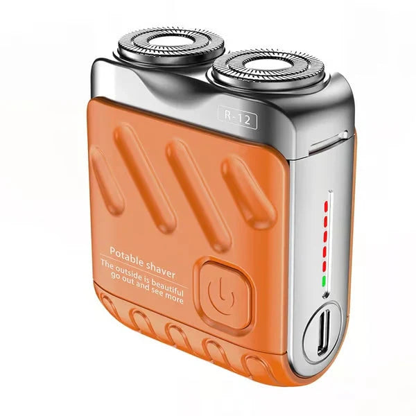 Novashave® - Portable Rotary Dual Ring Electric Shaver